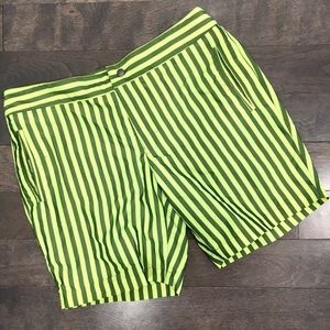 MR TURK green neon swim trunks shorts